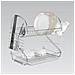 Scolapiatti Da Lavandino Mr-1025-53 Argentato Acciaio Inossidabile Plastica - Foto miniatura 5