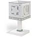 Lampada Da Comodino Per Bambini Moonlight Luna E Stelle Grigio - Foto miniatura 2