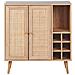 Credenza Portavini Paget Marrone Chiaro - Foto miniatura 4