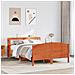 Letto Senza Materasso Marrone Cera 120x200 Cm In Legno Di Pino - Foto miniatura 1