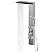 Colonna Doccia Chester Spazzolata Acciaio 4 Funzioni Display Temperatura *** Finitura- : Cromo Spazzolato - Foto miniatura 1