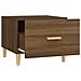 Tavolino Da Salotto Rovere Marrone 50x50x40cm Legno Multistrato - Foto miniatura 6