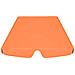 Baldacchino Per Dondolo Giardino Arancione 150/130x105/70 Cm - Foto miniatura 3