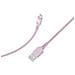 Cavo Di Ricarica E Trasferimento Usb-a /lightning 2,4a Fastcharge 12w 1,2m, Rosa - Foto miniatura 5