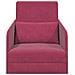 Divano Letto 2-in-1 Bordeaux 65x80x83 cm Velluto - Foto miniatura 5