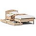 Letto senza Materasso 75x190 cm in Legno Massello Pino - Foto miniatura 1