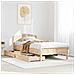 Letto senza Materasso 75x190 cm in Legno Massello Pino - Foto miniatura 2