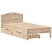 Letto senza Materasso 75x190 cm in Legno Massello Pino - Foto miniatura 3