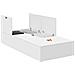 Struttura Letto con Contenitore  Bianca 100x200 cm - Foto miniatura 1