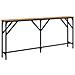 Tavolo da Console Rovere Artigianale 180x23x75 cm Legno Tecnico - Foto miniatura 1