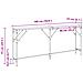 Tavolo da Console Rovere Artigianale 180x23x75 cm Legno Tecnico - Foto miniatura 9