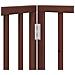 Cancello Cani Porta Pieghevole Marrone 6 Pannelli 300cm Pioppo - Foto miniatura 4