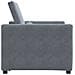 Divano Letto Singolo Grigio scuro 90 x 165 x 87 cm Velluto - Foto miniatura 6