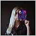 Maschera Led Di Halloween Ricaricabile Usb Con Sensore Di Gesti E Faccia Personalizzabile - Foto miniatura 4