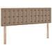 Letto con Contenitore Cappuccino 140 x 190 cm Pelle Sintetica - Foto miniatura 9
