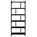 Libreria Rovere nero 76 x 32 x 192 cm Legno multistrato - Foto miniatura 5
