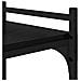 Libreria Rovere nero 76 x 32 x 192 cm Legno multistrato - Foto miniatura 8