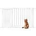 Bettacare Cancelletto Elegance In Legno, Bianco, 135cm - 143cm, Cancelletto Di Sicurezza A Pressione, Passaggio Extra Largo Di 73cm - Foto miniatura 1