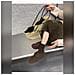 Pantofole Calde Stile Birkenstock Con Suola Spessa - Scarpe Invernali Alla Moda E Confortevoli Coffee 37 - Foto miniatura 7