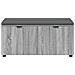 Panca per ingresso con cuscino Sonoma grigia 100 x 38 x 46 cm - Foto miniatura 6