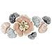 Decorazione In Metallo 3d Fiori 25-multicolore-metallo-93x7,5x53 Cm - Foto miniatura 1