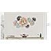 Decorazione In Metallo 3d Fiori 25-multicolore-metallo-93x7,5x53 Cm - Foto miniatura 5