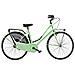 Bici Da Donna Linea Olanda Bicicletta City Bike Ol26 Senza Cambio 1v Completa Di Accessori Con Luci A Led - 46 Verde Pastello - Foto miniatura 1