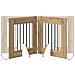 Cancello per cani pieghevole con supporti 4 pcs 241 cm - Foto miniatura 6