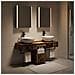 Set di Armadi da Bagno 5 pcs Legno antico 43 x 11,5 x 60,5 cm - Foto miniatura 2