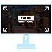 JN-I238FHD120F-HSP-BB Monitor PC 60,5 cm (23.8") 1920 x 1080 Pixel Full HD LCD Blu - Foto miniatura 11