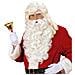 Barba Per Babbo Natale Lusso Taglia Unica - Foto miniatura 1