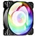 Ventola di Raffreddamento Rgb LED Radiant-D 2000 Rpm 120 mm Colore Nero - Foto miniatura 1