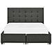 Letto La Rochelle Con Box Grigio Scuro 140x200cm - Foto miniatura 13