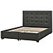 Letto La Rochelle Con Box Grigio Scuro 140x200cm - Foto miniatura 15