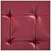 Cassapanca 87,5 Cm Rosso Vino In Similpelle - Foto miniatura 5