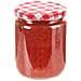 Vaso Marmellata In Vetro Coperchio Bianco E Rosso 48 Pz 230 Ml - Foto miniatura 3