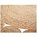 Tappeto Tondo In Iuta Beige Ø 120 Cm Ahlat - Foto miniatura 3