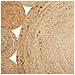 Tappeto Tondo In Iuta Beige Ø 120 Cm Ahlat - Foto miniatura 5