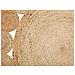 Tappeto Tondo In Iuta Beige Ø 120 Cm Ahlat - Foto miniatura 6
