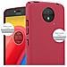 Custodia Compatibile Con Motorola Moto C Plus In Frosty Rosso - Hard Case Coperchio Protettivo In Frosted Look Contro I Graffi E Gli Urti - Foto miniatura 3