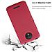 Custodia Compatibile Con Motorola Moto C Plus In Frosty Rosso - Hard Case Coperchio Protettivo In Frosted Look Contro I Graffi E Gli Urti - Foto miniatura 6