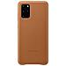 Custodia Leather Cover Ef-vg985laegeu Per Galaxy S20 Plus Sm-g985 Marrone - Foto miniatura 1