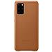 Custodia Leather Cover Ef-vg985laegeu Per Galaxy S20 Plus Sm-g985 Marrone - Foto miniatura 6