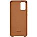 Custodia Leather Cover Ef-vg985laegeu Per Galaxy S20 Plus Sm-g985 Marrone - Foto miniatura 7