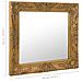Specchio Da Parete Stile Barocco 60x60 Cm Oro - Foto miniatura 5