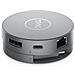 Adattatore Portatile DA310 7 in 1 Interfaccia USB 3.1 Tipo-C Colore Argento - Foto miniatura 1