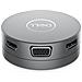 Adattatore Portatile DA310 7 in 1 Interfaccia USB 3.1 Tipo-C Colore Argento - Foto miniatura 3