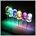 10 Colori 400 Pz 3mm Luci Diodo Led Assored Kit Pack (transparent Dc 2v - 3.2v 20ma) Illuminazione Luminosa Lampadina Lampade Componenti 3 Millimetri Light Emitting Diodes Parts - Foto miniatura 4