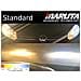 Mtec 9005 Hb3 65w Super White Mt-442 - Lampade Alogene A Gas Xenon 5500k - Marchio Ece - Foto miniatura 2