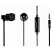 Cuffie In Metallo Con Microfono ""paris"" 3,5 Mm, Nere, Microfono Incorporato - Foto miniatura 1